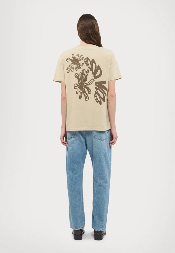 BOBBY FLOWERS - T-Shirt print - taupe beige