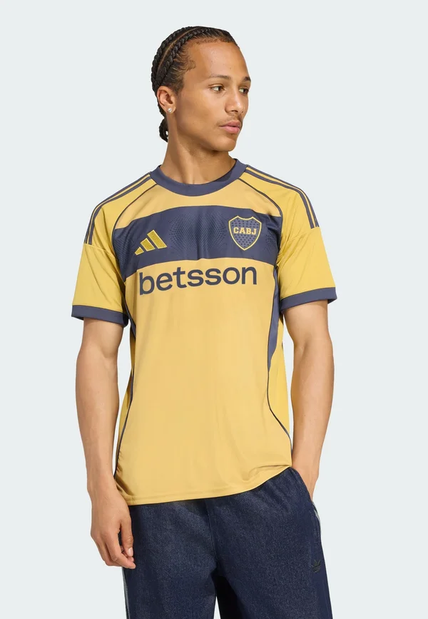 BOCA JUNIORS 25/26 AWAY JERSEY - T-Shirt print - pyrite/shadow navy/night navy