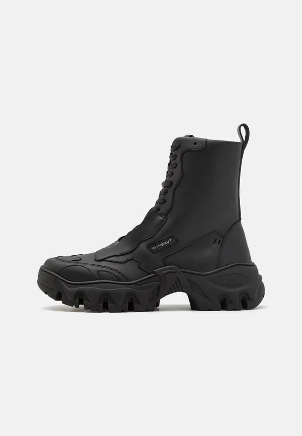 BOCCACCIO II BOOT UNISEX - Schnürstiefelette - black