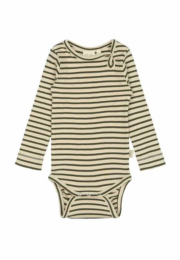 Body - green leaf off white