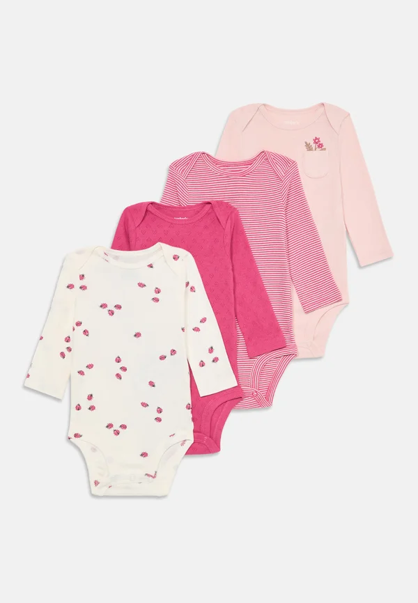 BODYSUITS 4 PACK - Body - light pink/off-white/berry