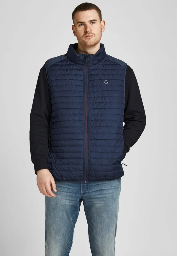 BODYWARMER COLLAR  - Weste - navy blazer