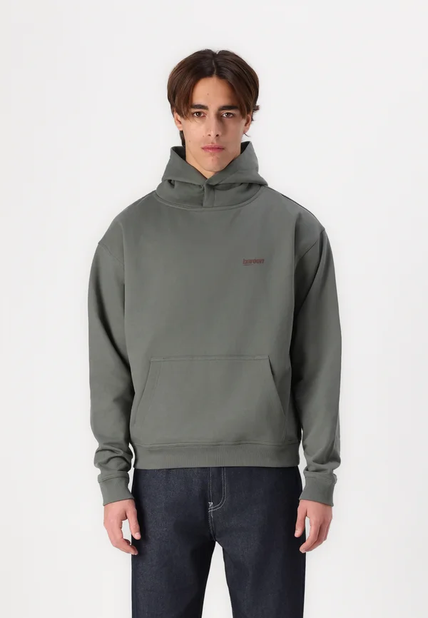 BOJAN OVERSIZE HOODIE - Sweatshirt - castor grey