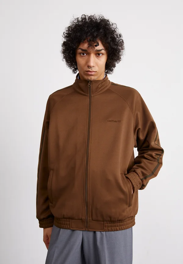 BOLAN JACKET - Sweatjacke - chocolate/tobacco