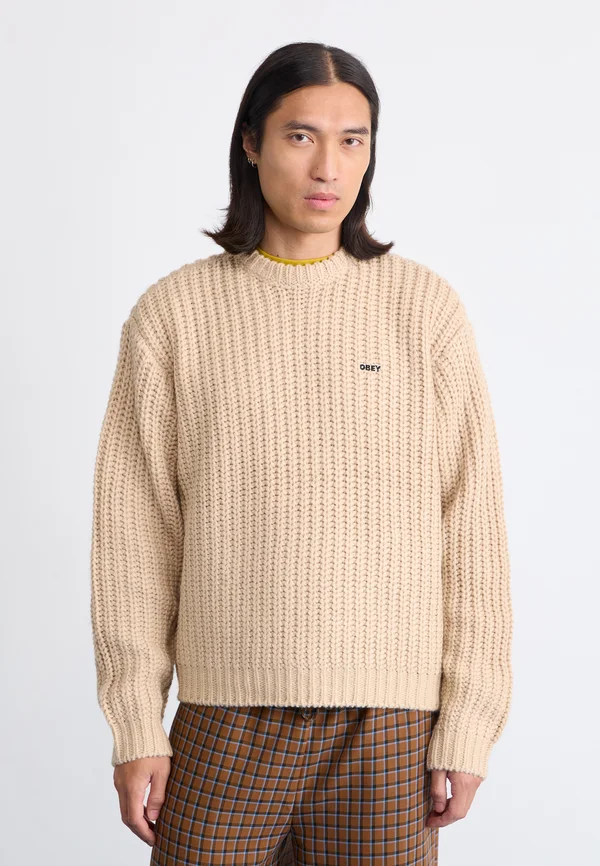 BOLD CHUNKY - Strickpullover - oatmeal