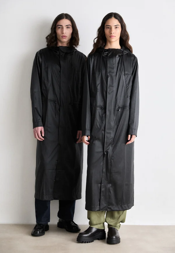 BOLD LONGEST JACKET UNISEX - Parka - black grain