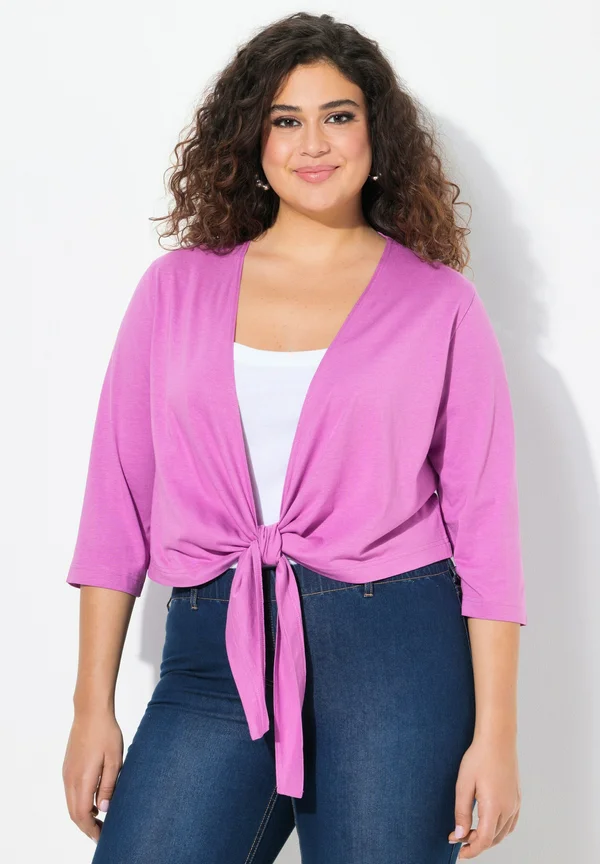 BOLERO - Strickjacke - cool pink