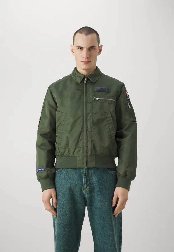 BOLID PATCH UNISEX - Bomberjacke - used khaki