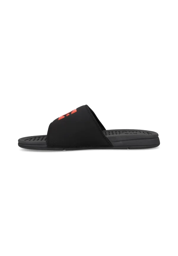 BOLSA - Badesandale - byr black grey red