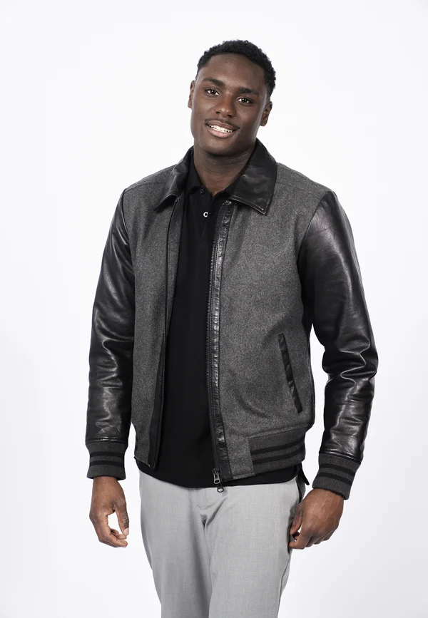 Bomberjacke - anthra black