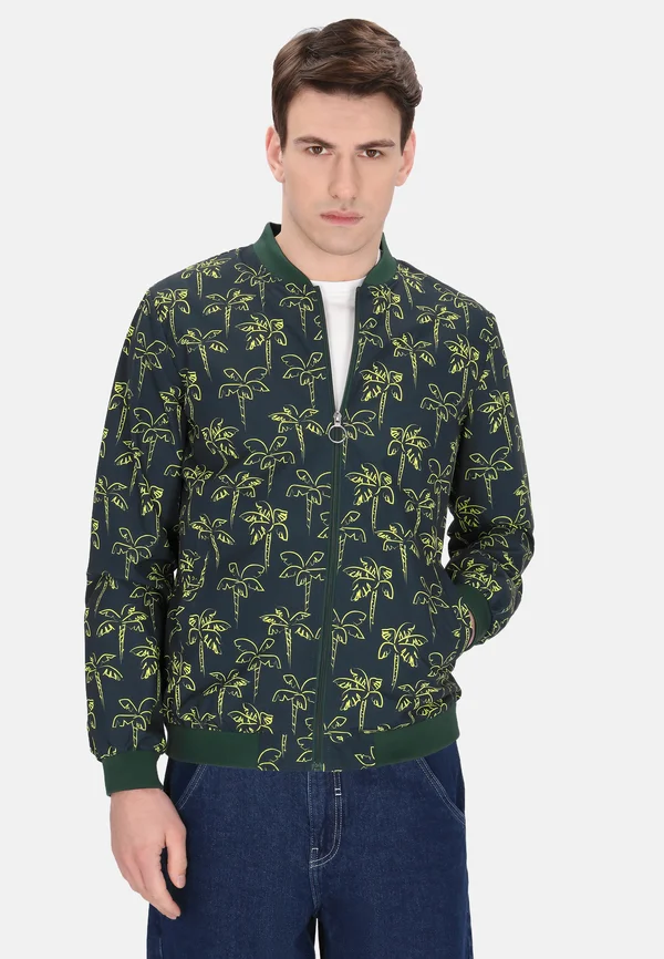 Bomberjacke - black yellow