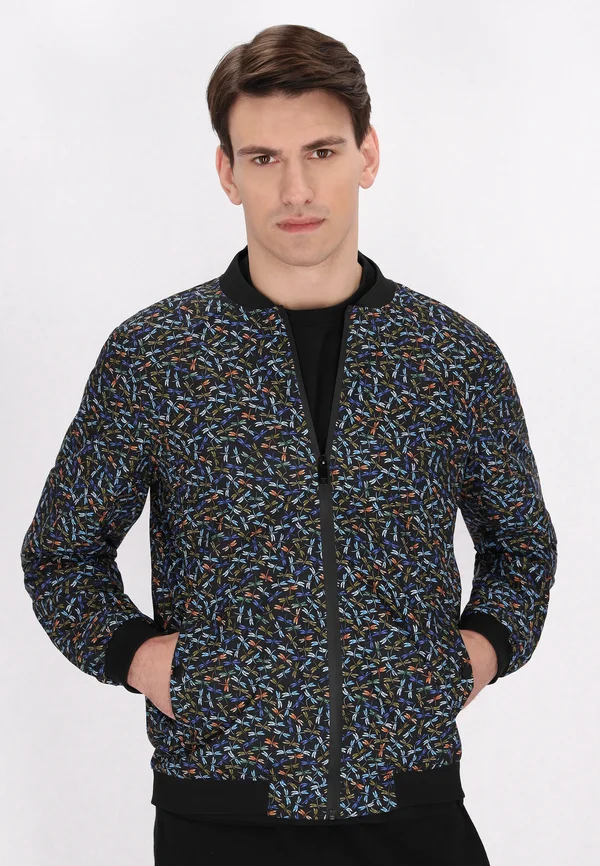 Bomberjacke - blau