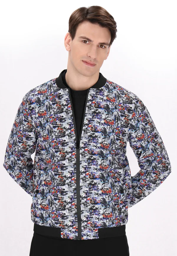 Bomberjacke - blau