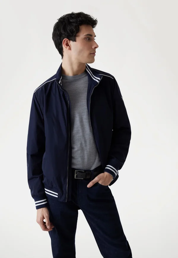 Bomberjacke - bleu foncé