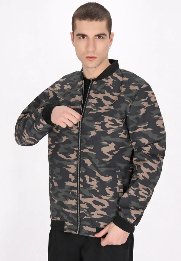 Bomberjacke - camouflage