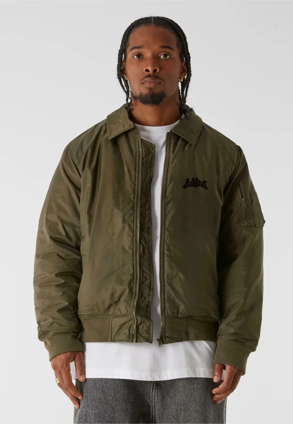 Bomberjacke - dark olive