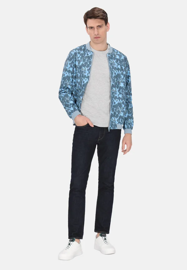 Bomberjacke - denim blau