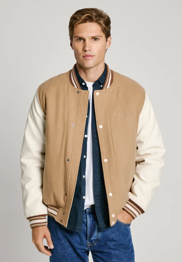 Bomberjacke - malt beige