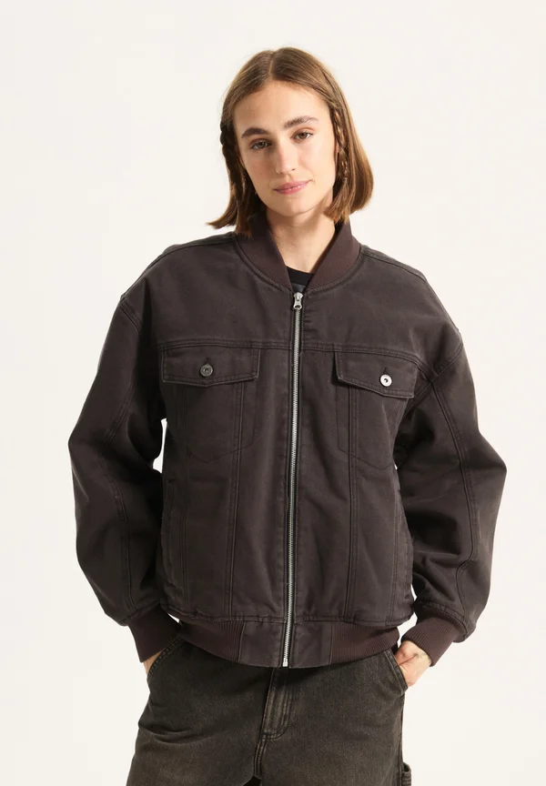 Bomberjacke - medium grey