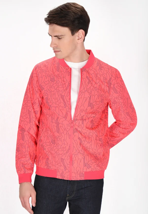 Bomberjacke - neonpink