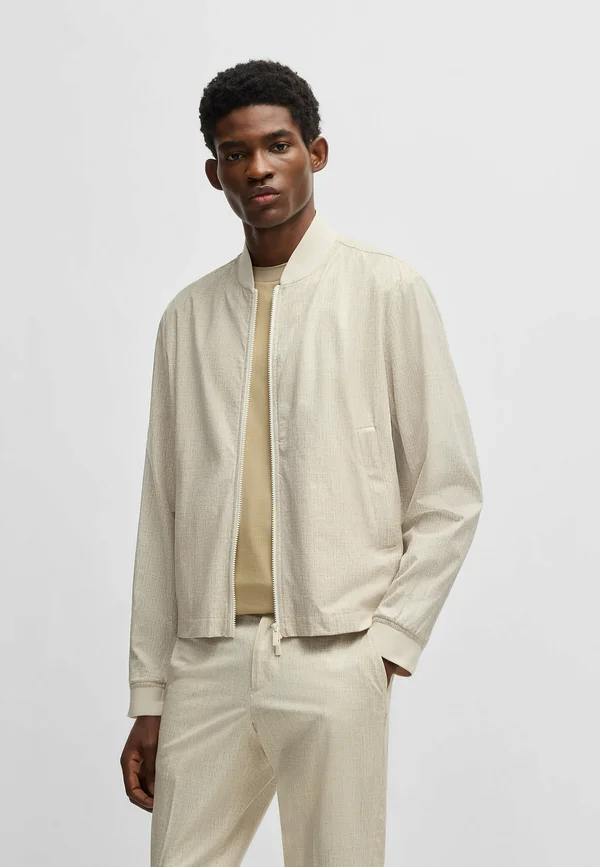 Bomberjacke - open white eleven