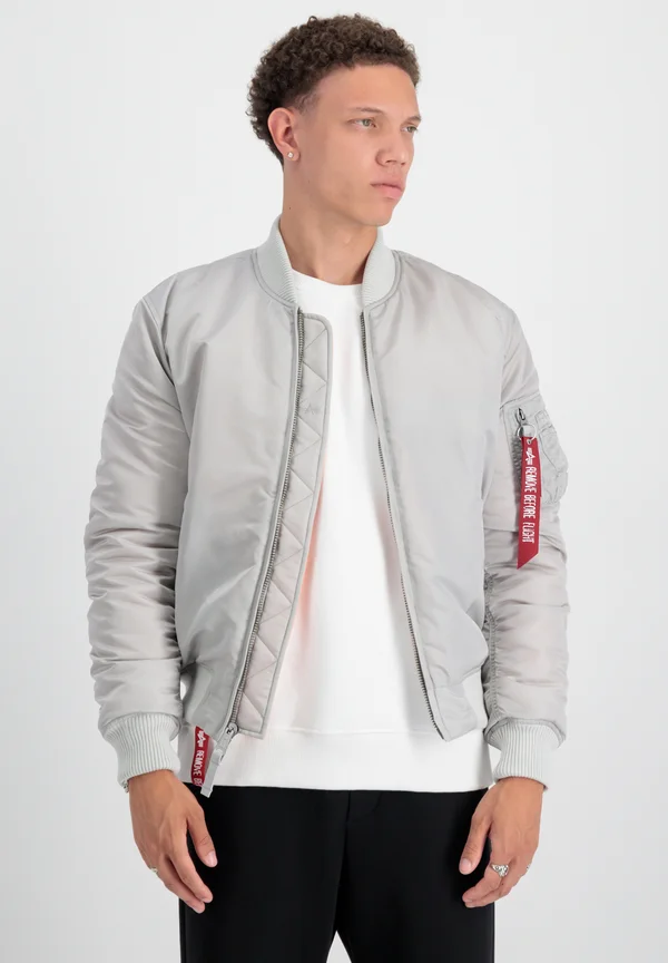 Bomberjacke - pastel grey