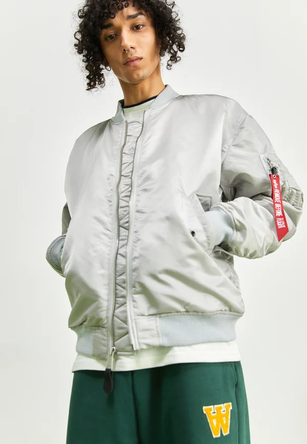 Bomberjacke - pastel grey