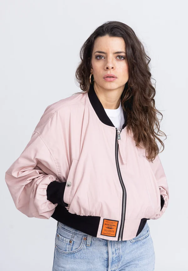 Bomberjacke - pink