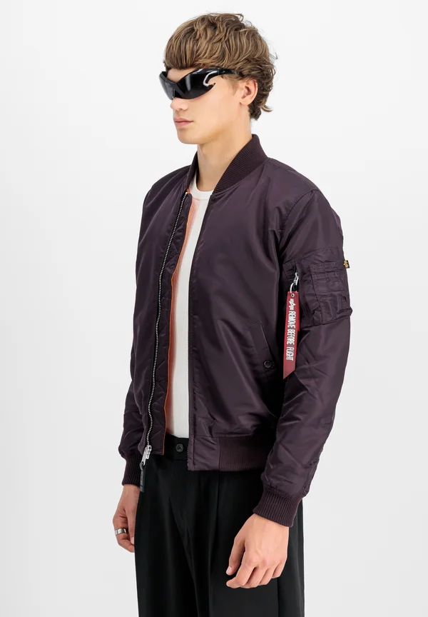 Bomberjacke - plum