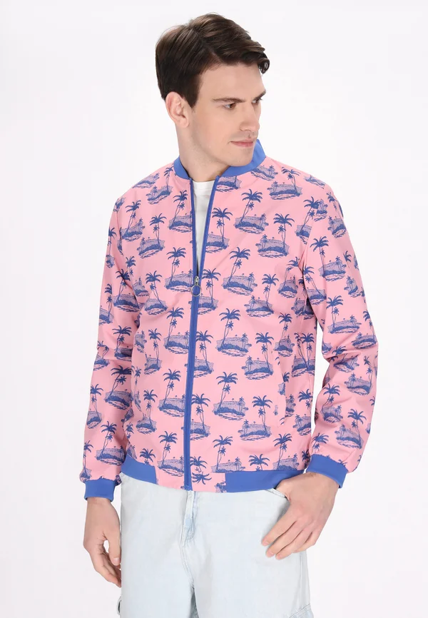 Bomberjacke - rose multicolor