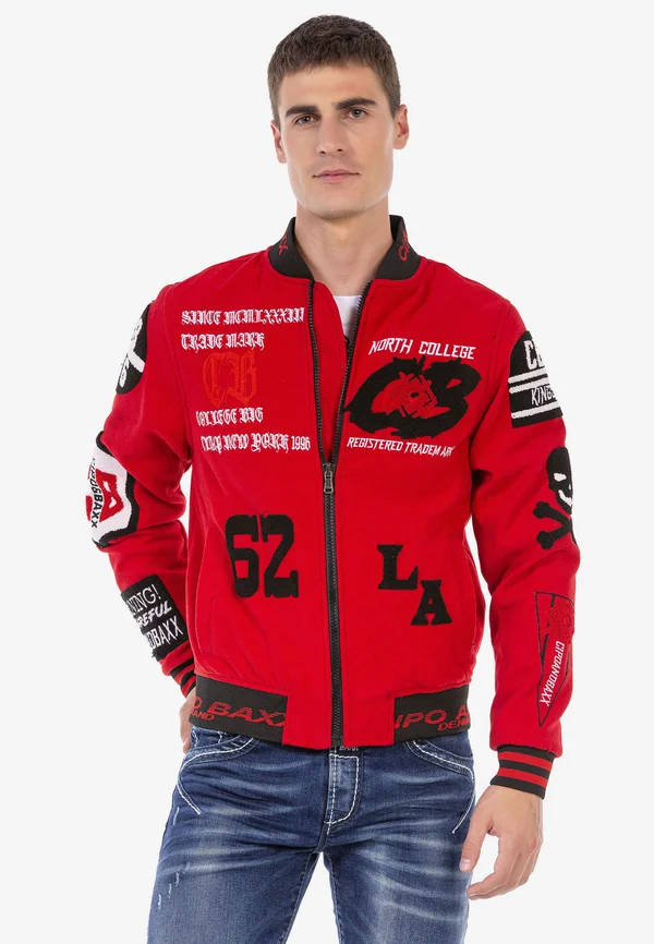 Bomberjacke - rot