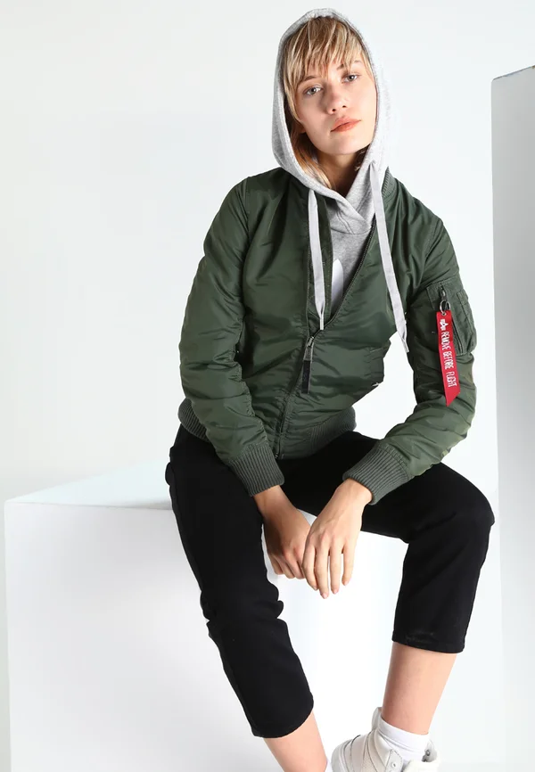 Bomberjacke - sage green