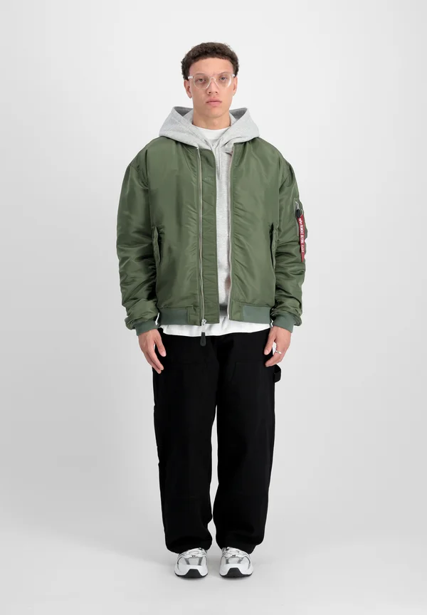 Bomberjacke - sage green
