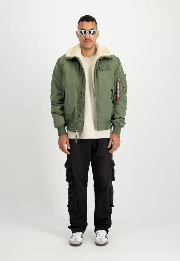 Bomberjacke - sage green