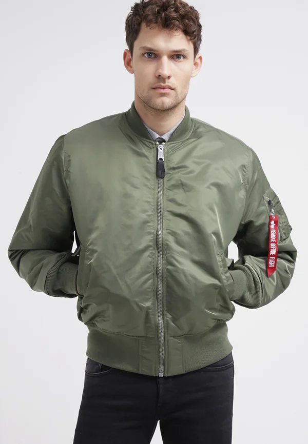 Bomberjacke - sage green