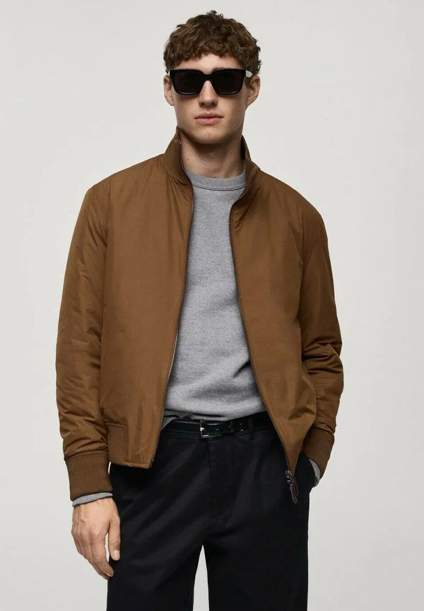 Bomberjacke - tobacco brown