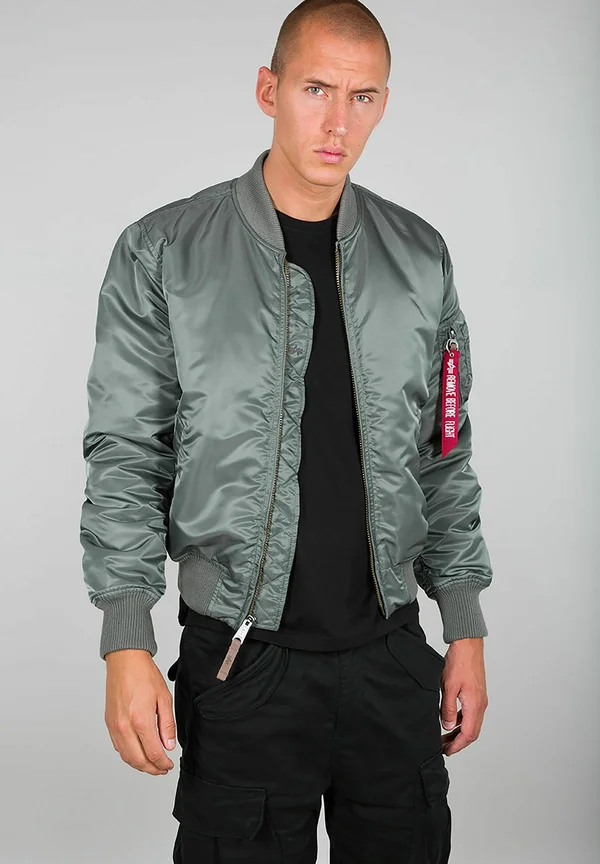 Bomberjacke - vintage green