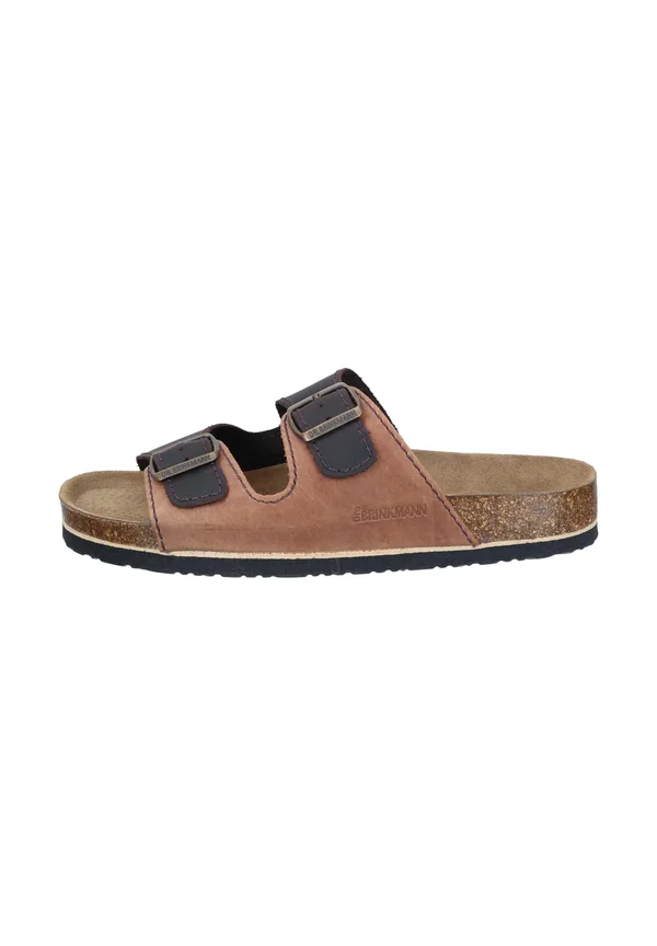 BONILLO - Pantolette flach - braun