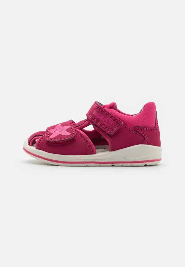 BOOMERANG - Riemensandalette - rot/pink