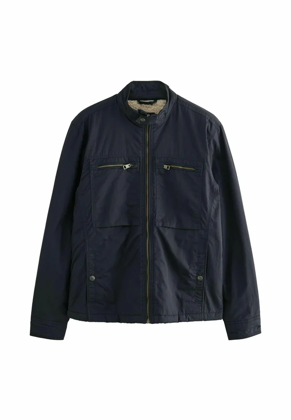 BORG LINED - REGULAR FIT - Übergangsjacke - black