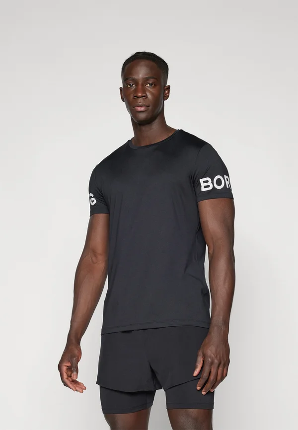 BORG T-SHIRT - T-Shirt print - black beauty