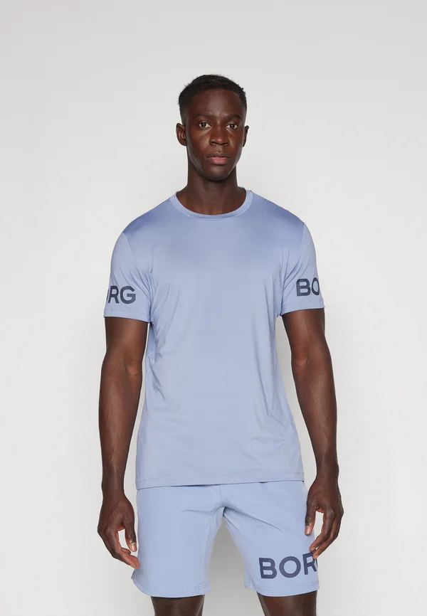 BORG T-SHIRT - T-Shirt print - stonewash