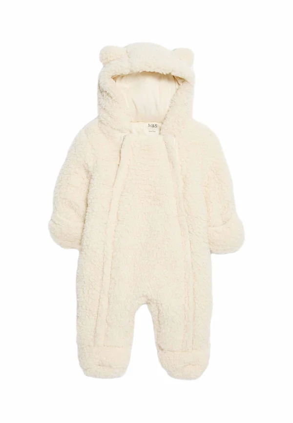 BORG ZIP PRAM - Jumpsuit - ecru