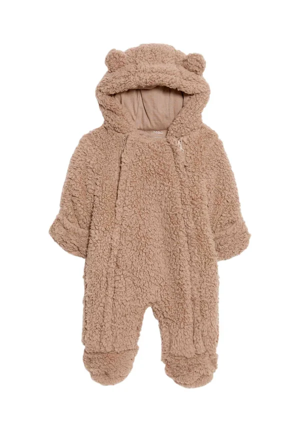 BORG ZIP PRAM - Jumpsuit - mocha