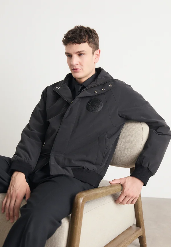 BOSS X PORSCHE CARBORO - Bomberjacke - black