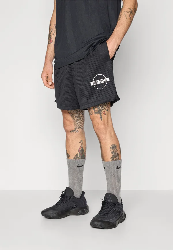 BOSTON CELTICS SHORTS - Vereinsmannschaften - black/white