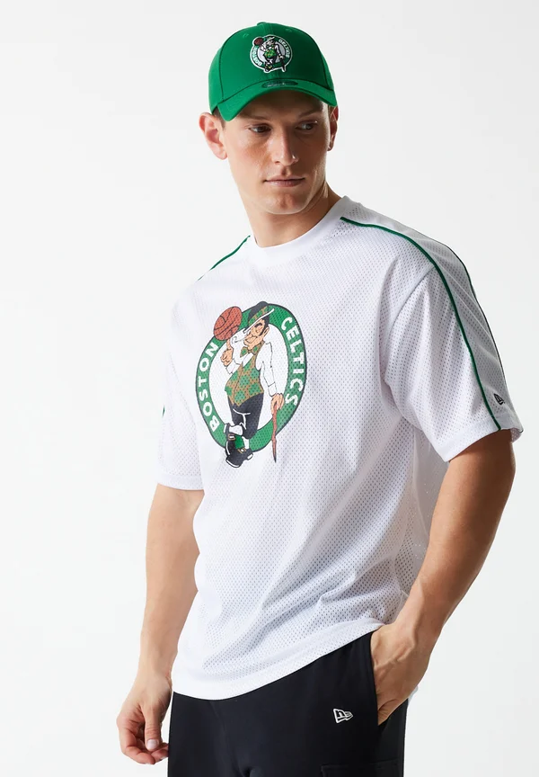 BOSTON CELTICS TEE - T-Shirt print - white