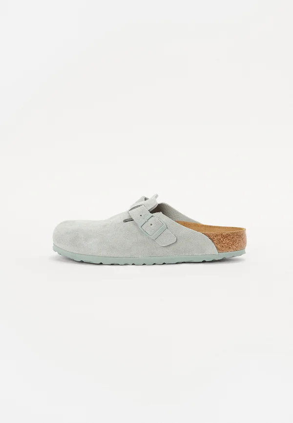 BOSTON LEVE PURE SAGE REGULAR - Pantolette flach - pure sage