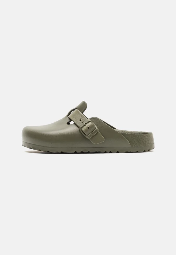 BOSTON NARROW UNISEX - Pantolette flach - khaki