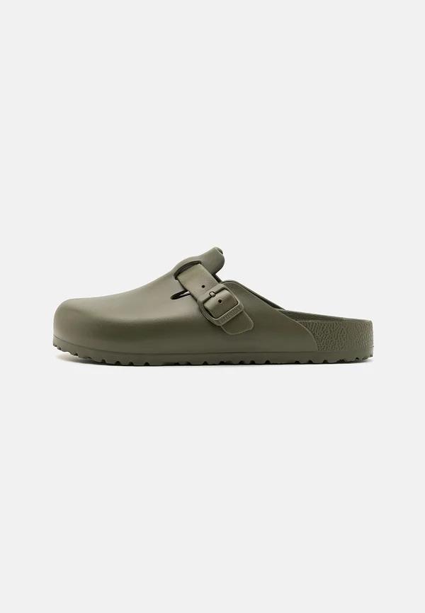 BOSTON REGULAR UNISEX - Pantolette flach - khaki